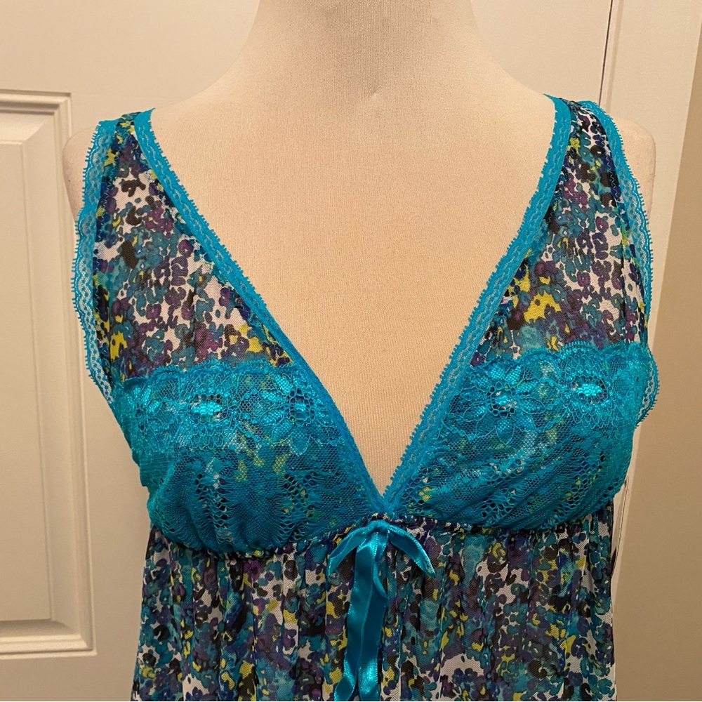 🩷🩷Spree babydoll nightie & thong panty size M NWT. - Picture 4 of 7